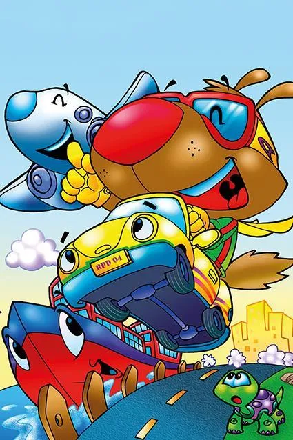 Puzzle en Bois - Chien Rapide