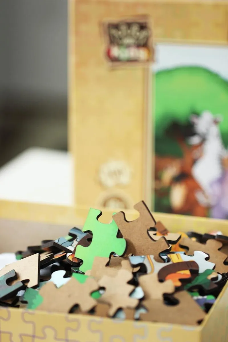Puzzle en Bois - Elfes Chantants