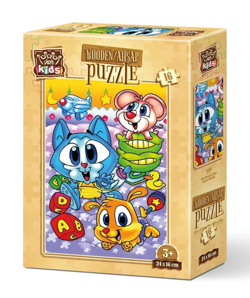 Puzzle en Bois - Espiègles