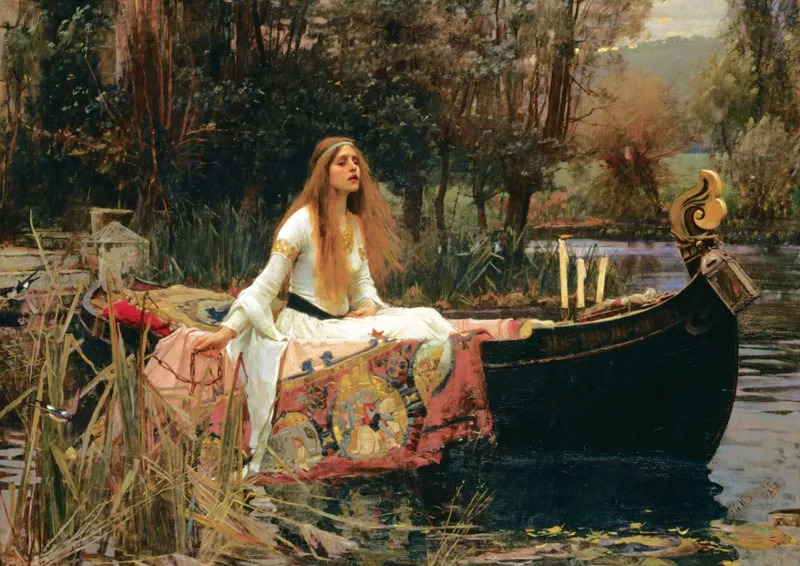 John William Waterhouse - La Dame de Shalott, 1888