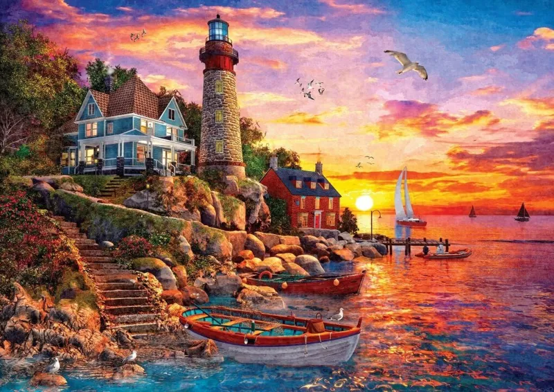 Le Magnifique Coucher de Soleil