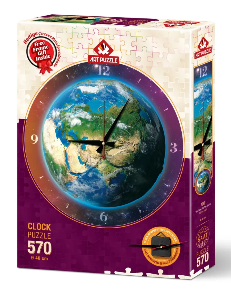Puzzle Horloge - La Terre