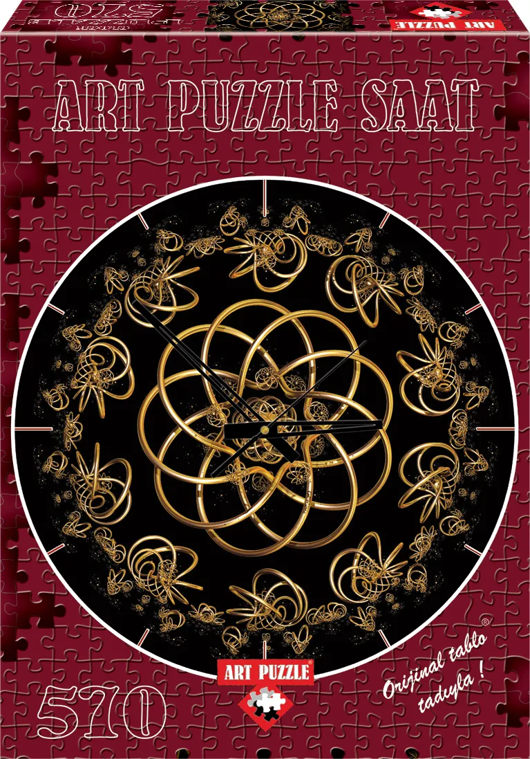 Puzzle Horloge - Danse avec la Nuit (Pile non fournie)