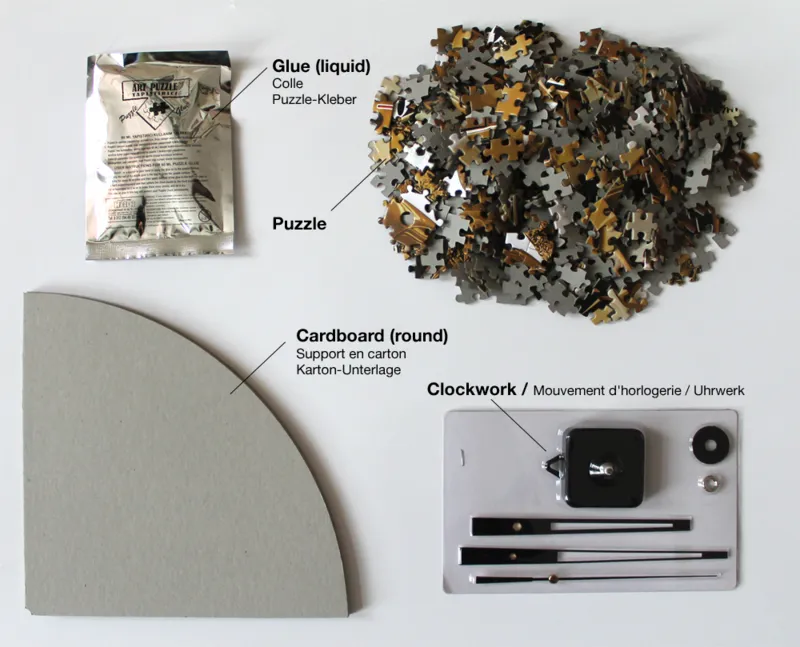 Puzzle Horloge - Danse avec la Nuit (Pile non fournie)