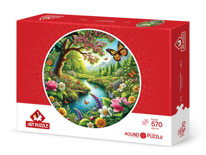 Puzzle Rond - Le Jardin du Monarque