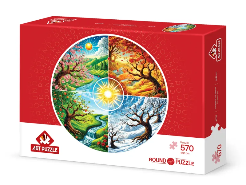 Puzzle Rond - La Roue des Quatre Saisons