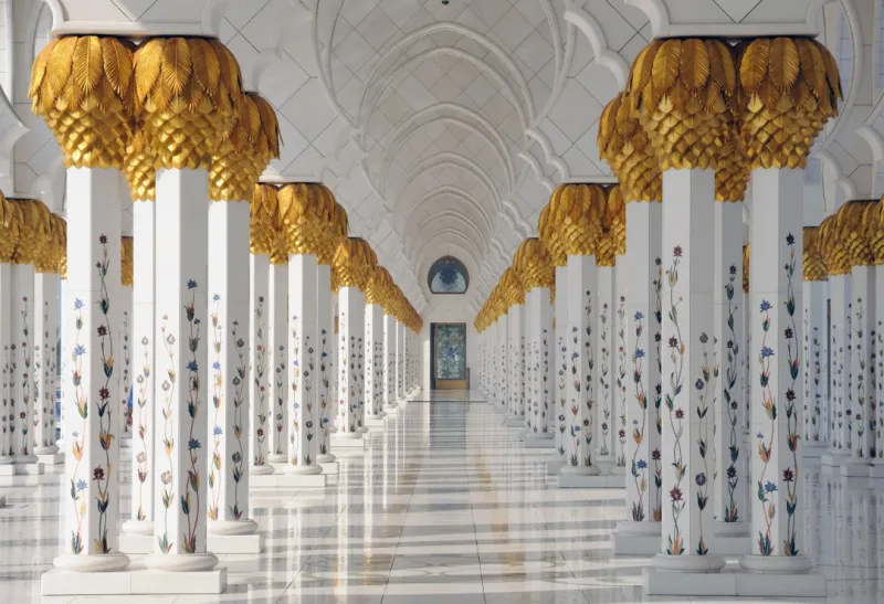 Pièces XXL - Mosquée Cheikh Zayed, Abou Dabi, Emirats Arabes Unis