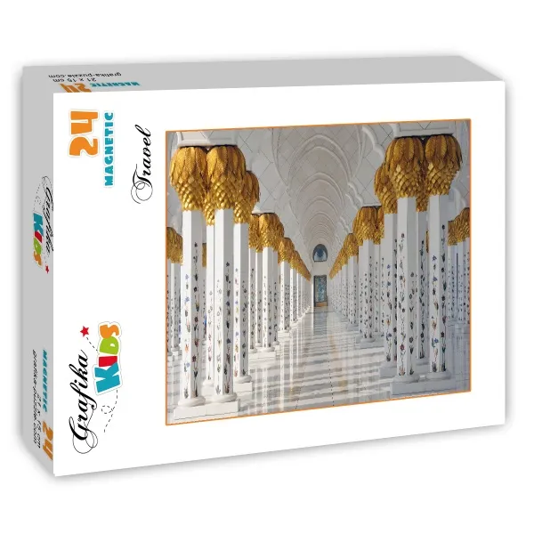 Pièces magnétiques - Mosquée Cheikh Zayed, Abou Dabi, Emirats Arabes Unis