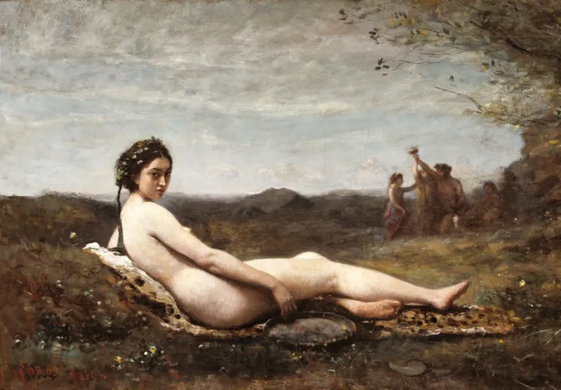 Jean-Baptiste-Camille Corot : Repose, 1860
