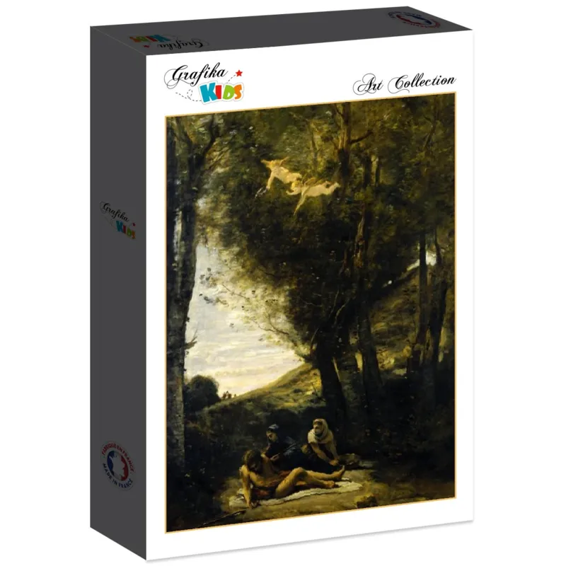 Jean-Baptiste-Camille Corot : Saint Sebastian Succored by the Holy Women, 1874