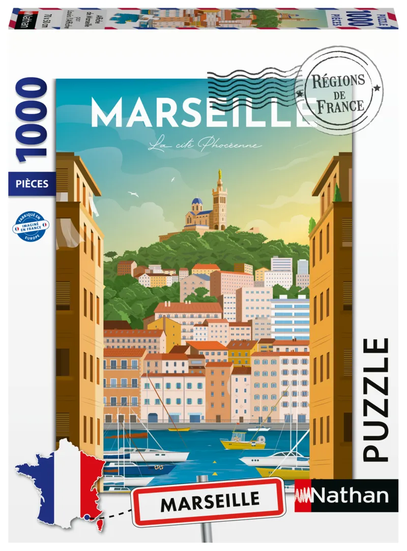 Collection Régions de France - Affiche de Marseille - Louis l'Affiche