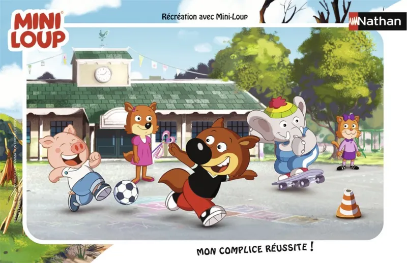 Puzzle Cadre - Mini-Loup