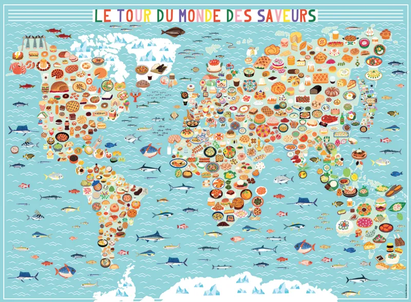 Le Tour du Monde des Saveurs - Julie Mercier
