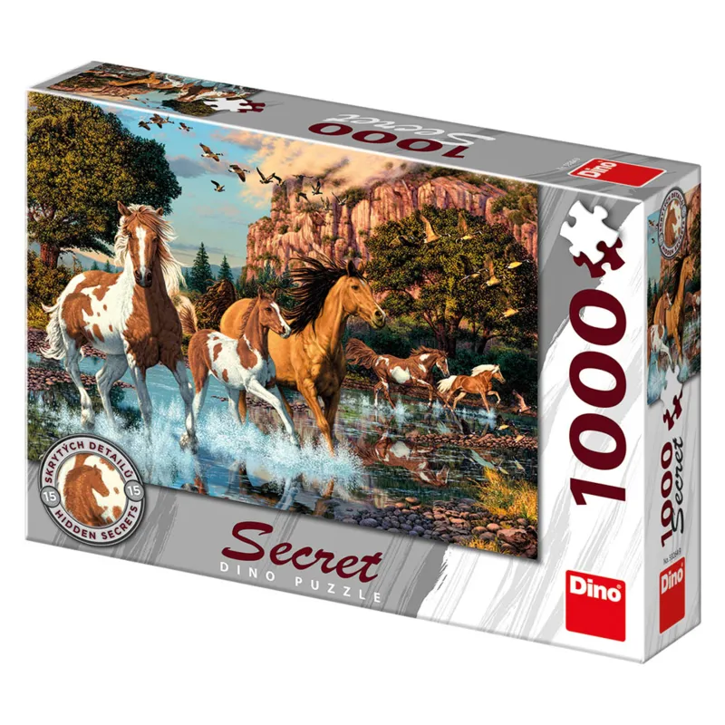 Secret Puzzle - Chevaux