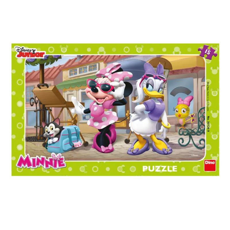 Puzzle Cadre - Minnie à Montmartre