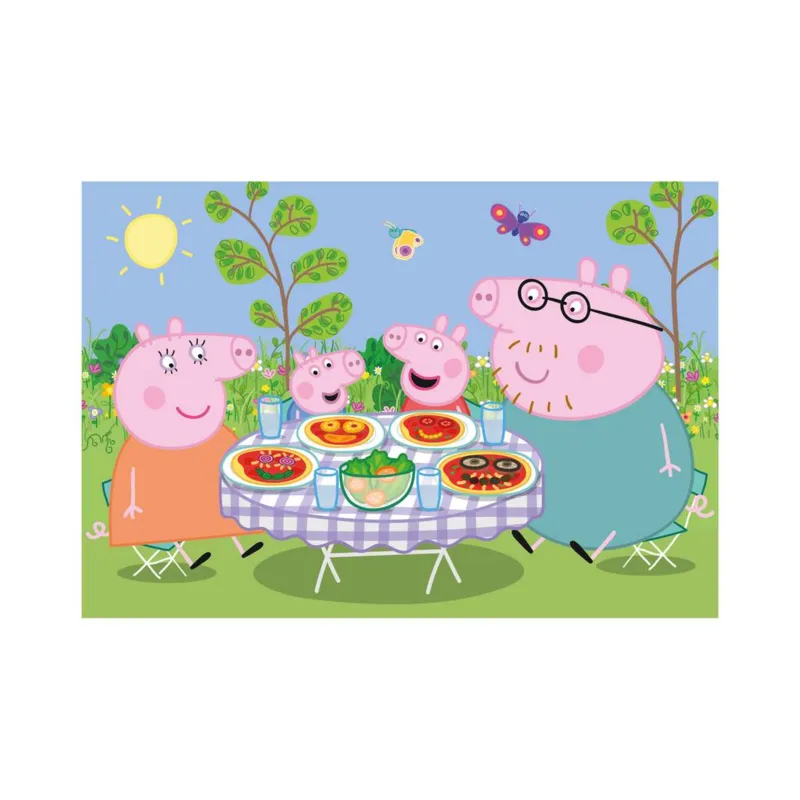 2 Puzzles - Peppa Pig: En Vacances