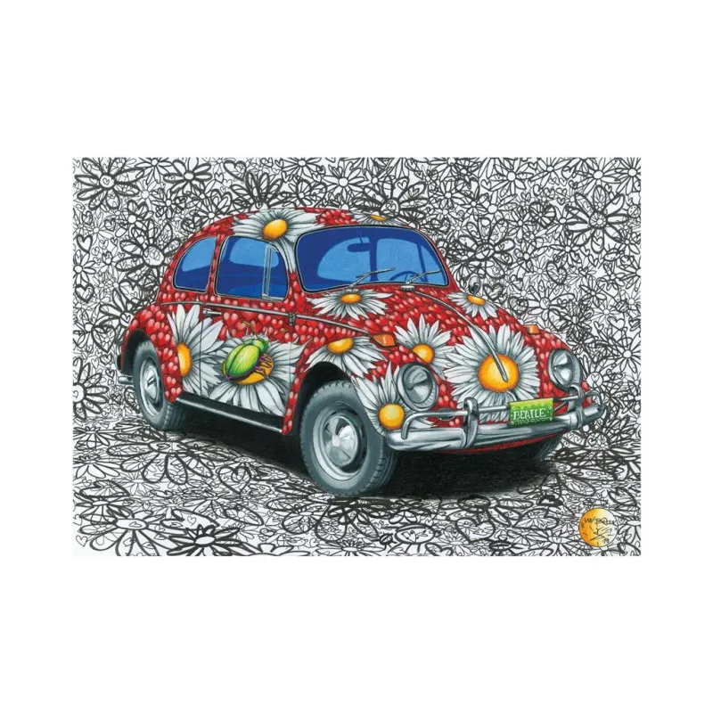 Coccinelle VW Peinte
