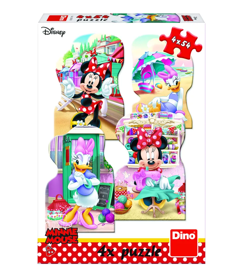 4 Puzzles - Minnie et Daisy