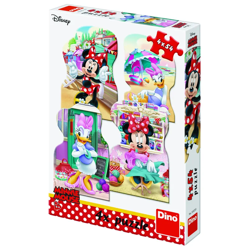 4 Puzzles - Minnie et Daisy