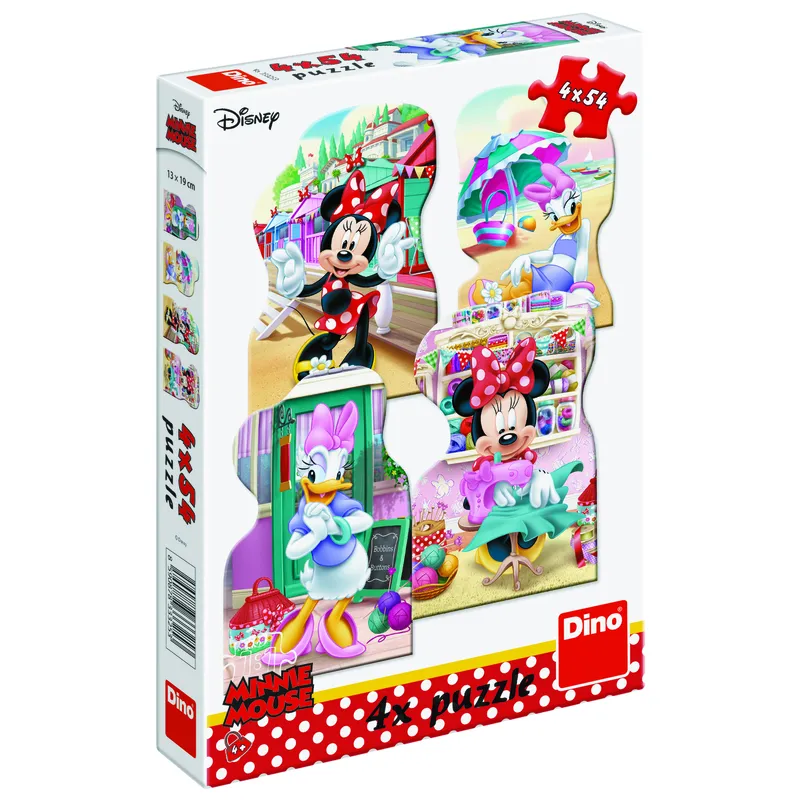 4 Puzzles - Minnie et Daisy