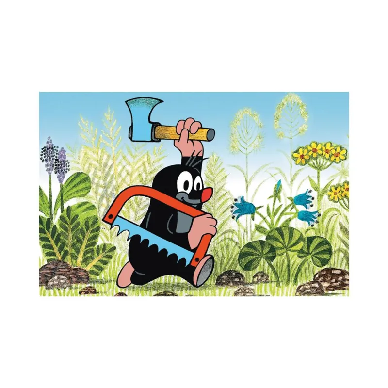 Mini Puzzle - La Petite Taupe : Scie