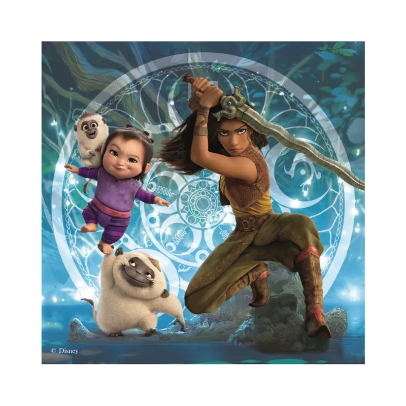 3 Puzzles - Raya et ses Amis