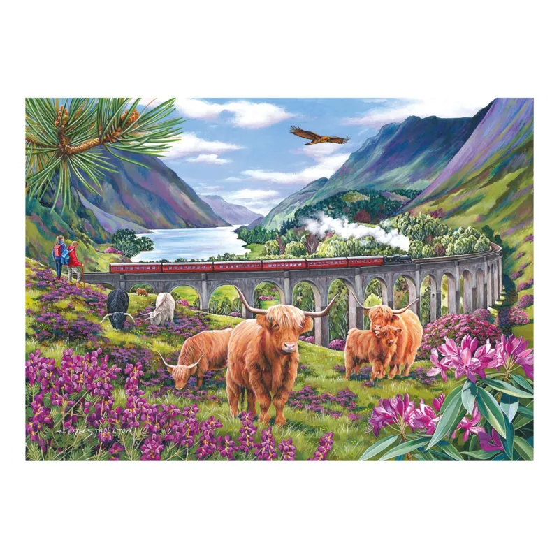 Mini Puzzle - Glenfinnan Ladies