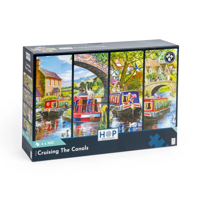 4 Puzzles - Croiser les Canaux