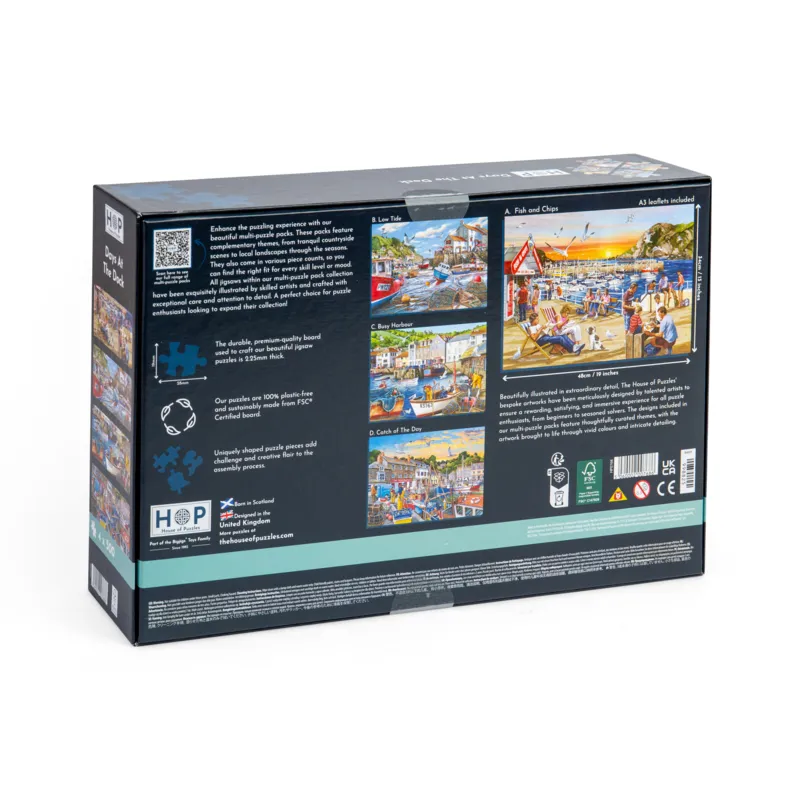 4 Puzzles - Jours au Port