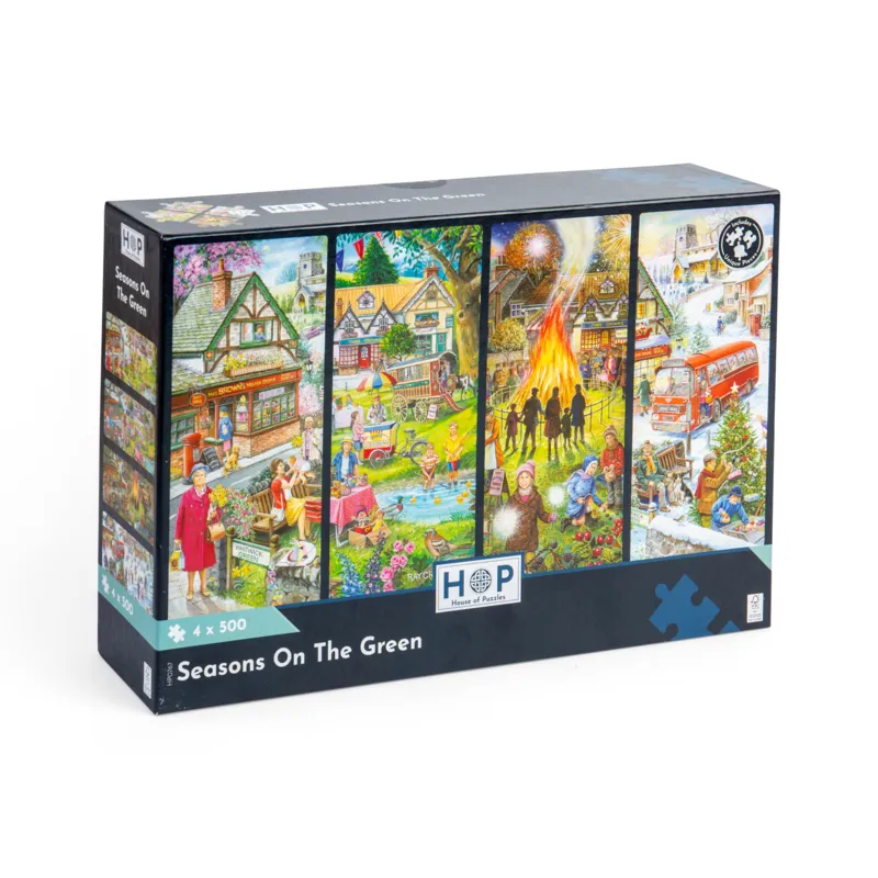4 Puzzles - Au Fil Des Saisons
