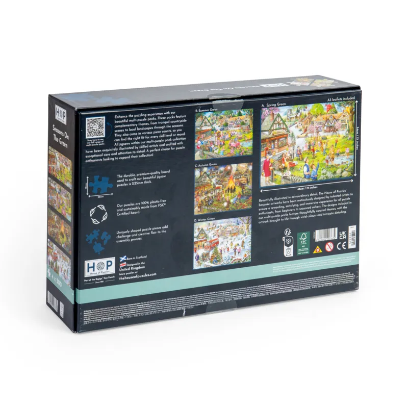 4 Puzzles - Au Fil Des Saisons