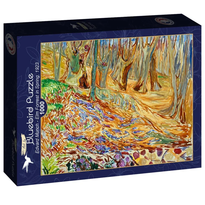 Edvard Munch - Elm Forrest in Spring, 1923