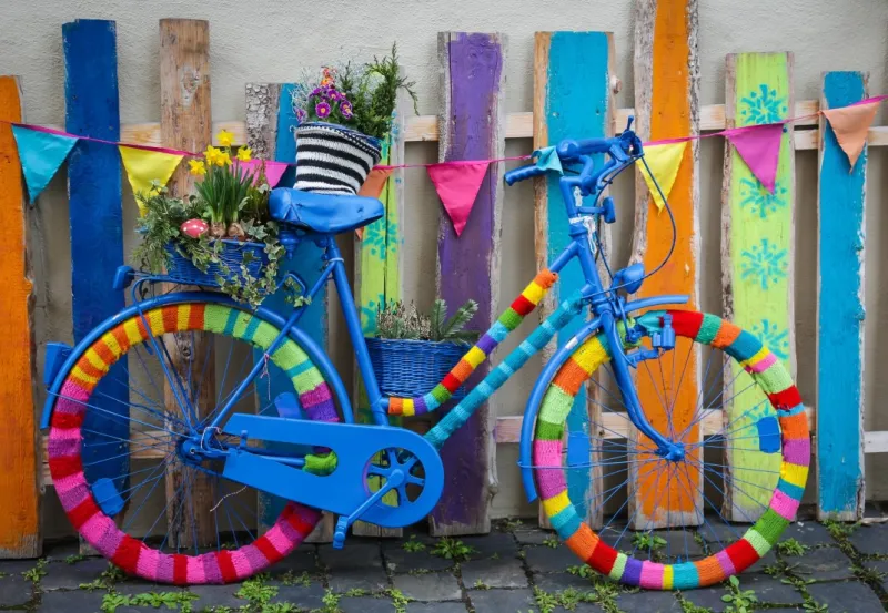 My Beautiful Colorful Bike