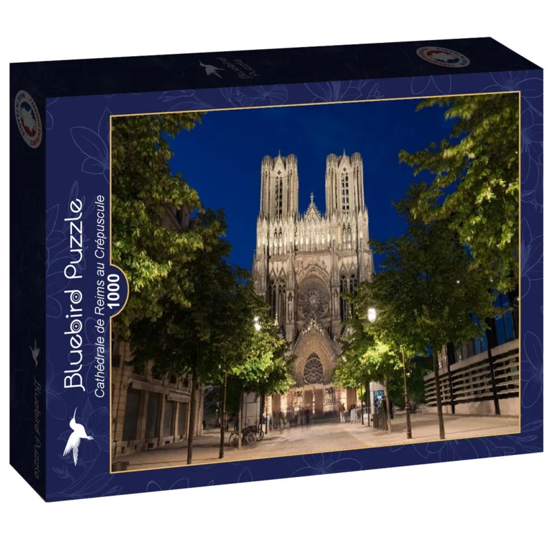 Cathédrale de Reims au Crépuscule