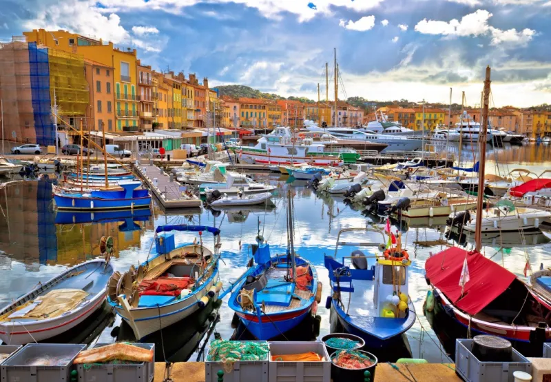 Le Port Coloré de Saint-Tropez