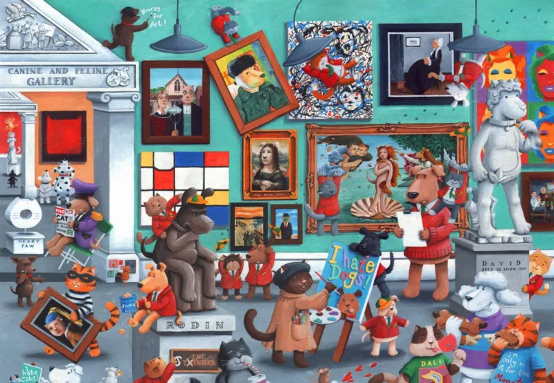Galerie d'Art pour Chats et Chiens