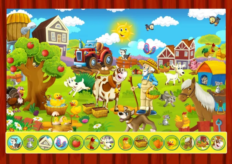 Search and Find - The Toy Factory