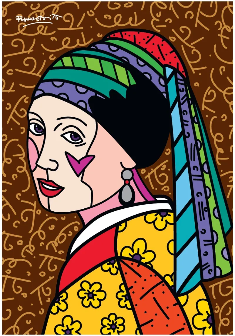 Romero Britto - Dutch icon