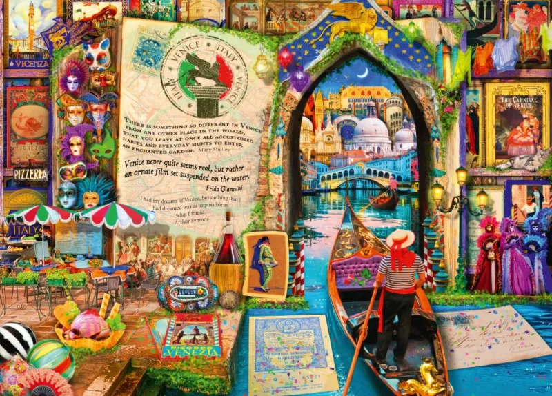 Life is an Open Book Venice