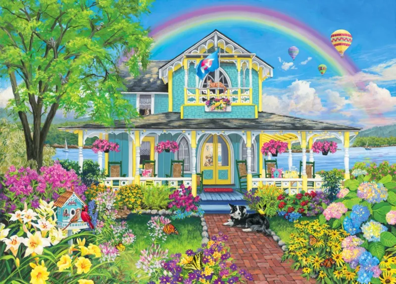 Cottage Bleu