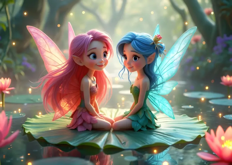 Les Fées du Nénuphar Magique