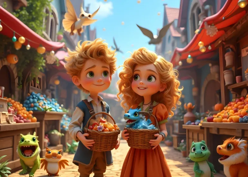 Le Marché aux Petits Dragons