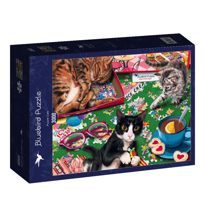 Bluebird Puzzle Cats