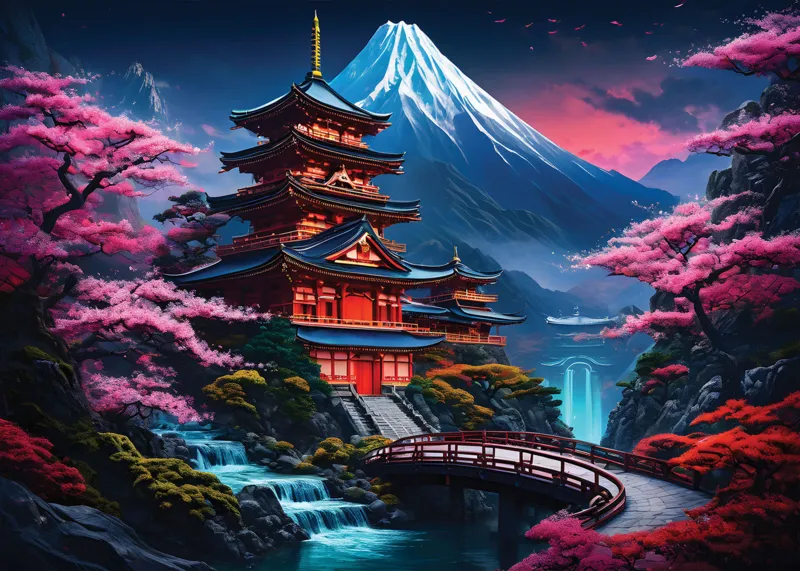 2 Puzzles - Japan Spirit - Asia Collection