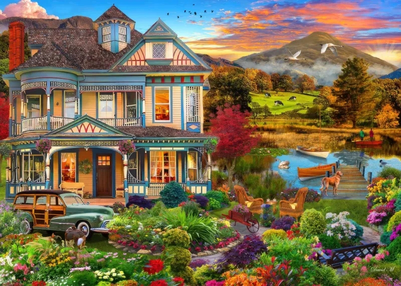 Jardin de Maison de Campagne