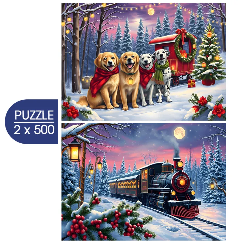 2 Puzzles - Christmas is Coming
