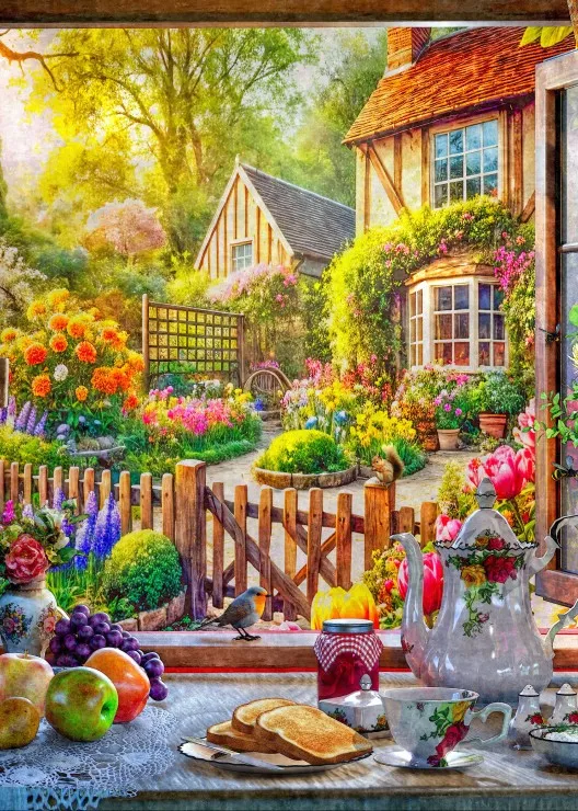 Petit-Déjeuner à la Campagne