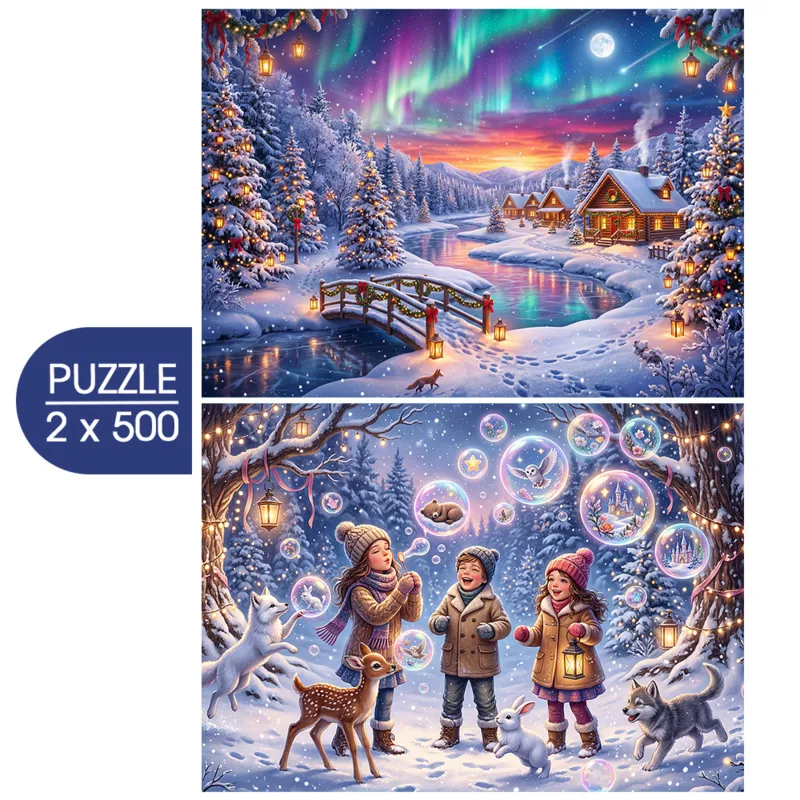 2 Puzzles - La Magie de l'Hiver