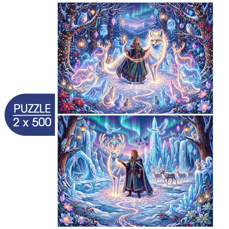 2 Puzzles - Neige et Enchantement