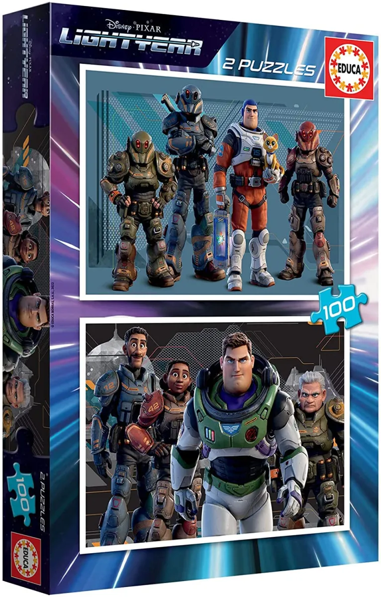 2 Puzzles - Disney Pixar - Buzz l'Éclair